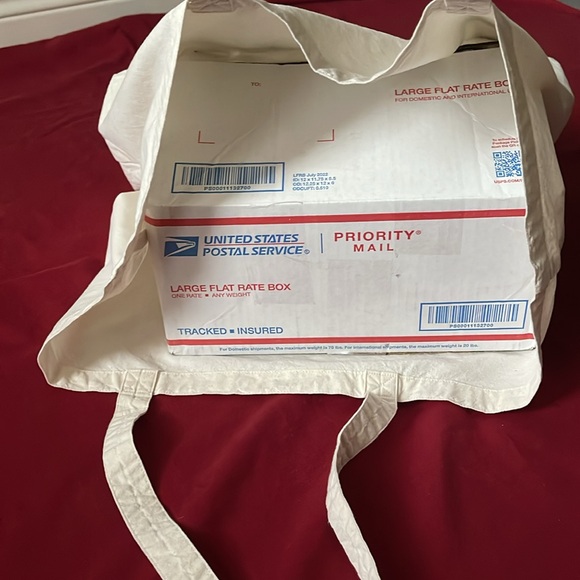 Uniqlo Sz L 100% Cotton Summer Tote - Picture 13 of 14